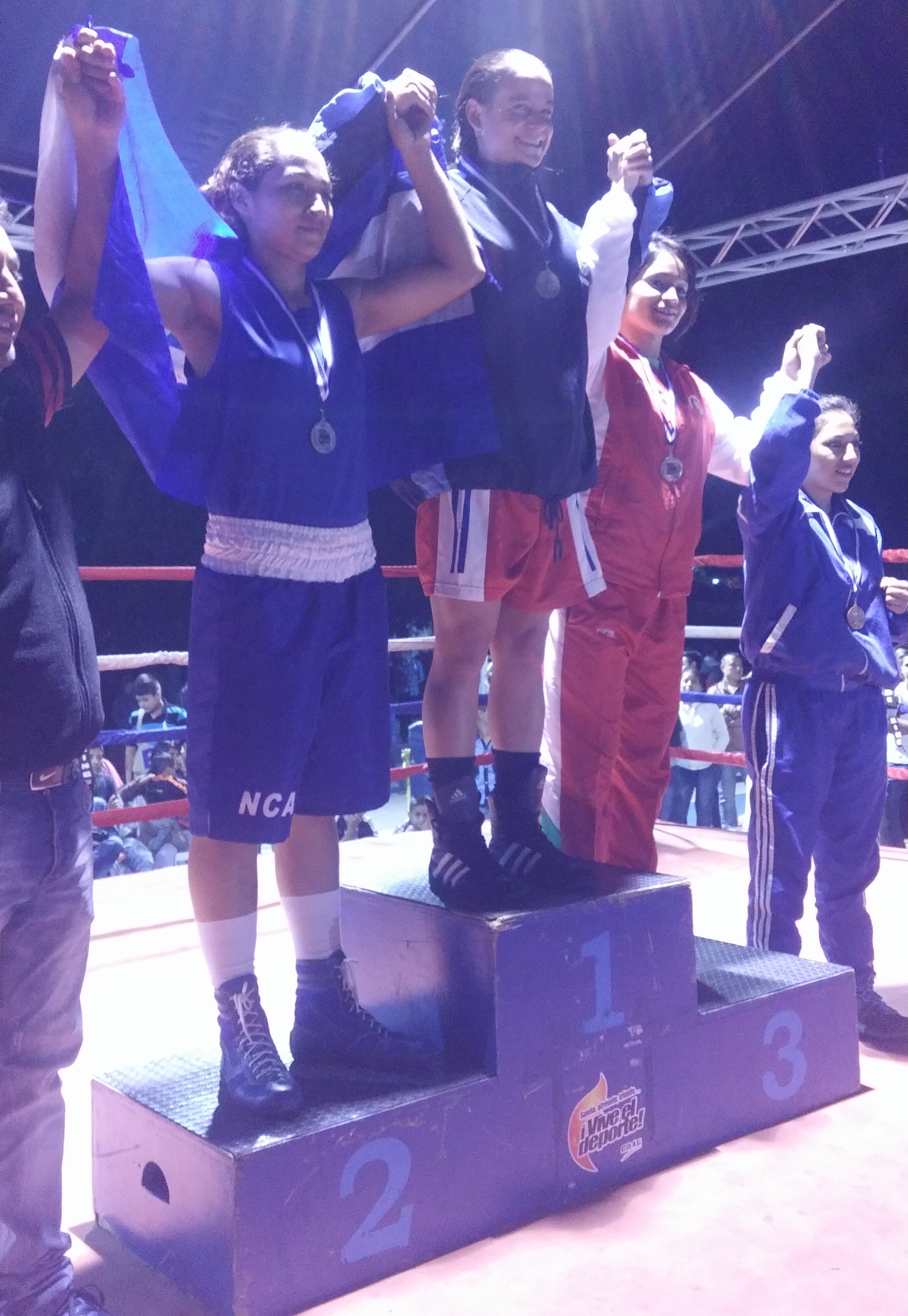 Campeona Angela Miranda