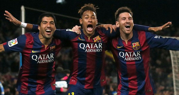 Neymar es parte del tridente más temido de Europa junto a Luis Suárez y Lionel Messi