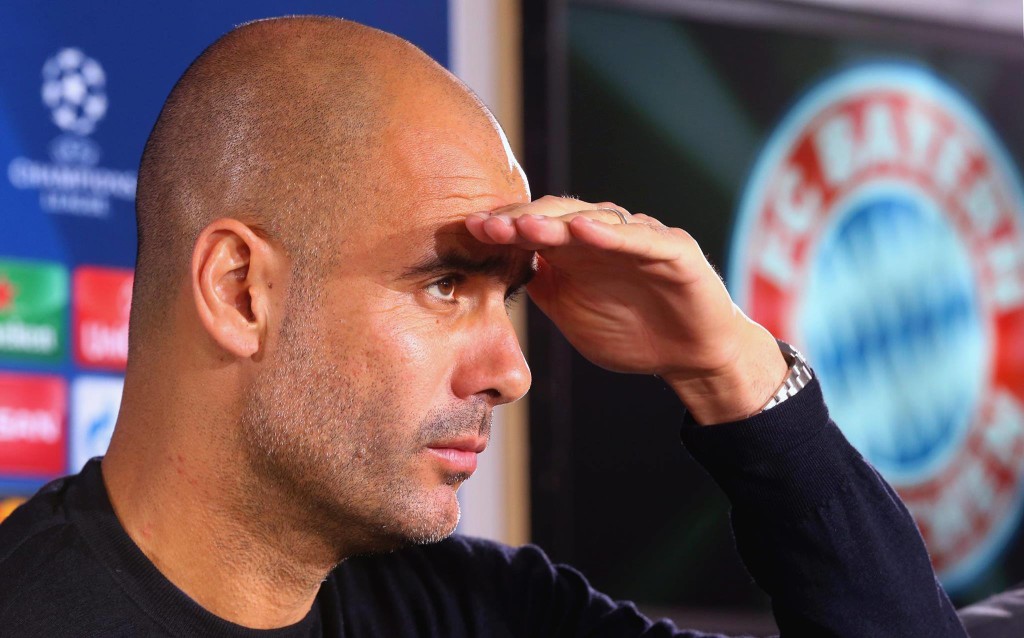El catalán Pep Guardiola en alemán respondió preguntas en la conferencia de prensa.