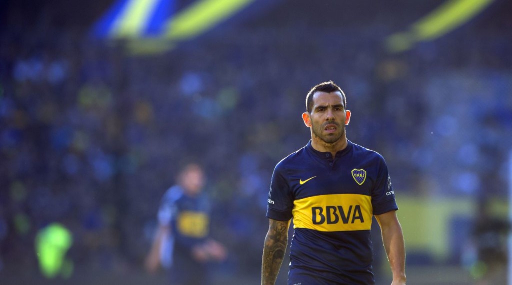 Carlos Tevez de Boca Juniors quedó segundo en la votación. Foto AFP/A. Pagni