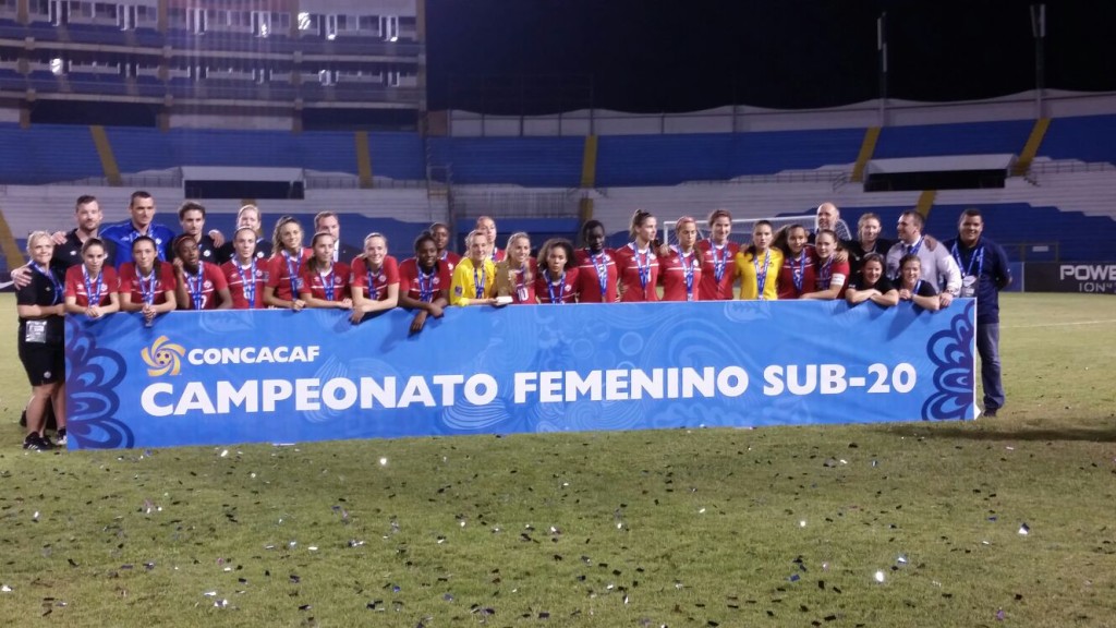 Canadá, segundo lugar del torneo Concacaf. Foto HSI/A. Alcerro