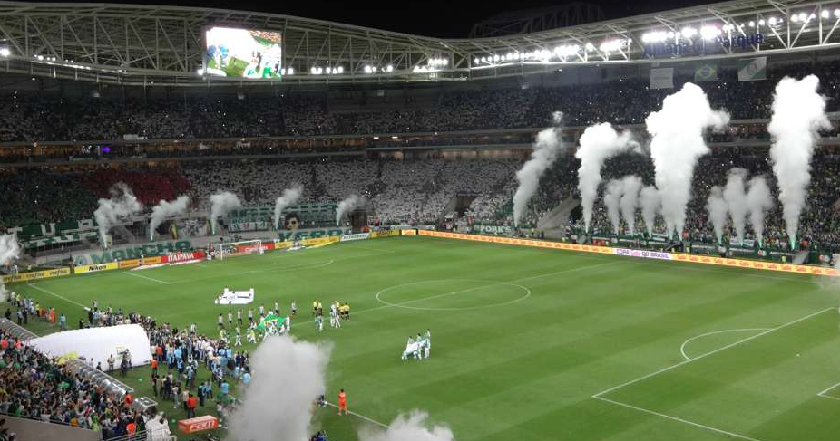 El espectáculo fue de lujo antes del inicio del juego. Foto F. Vogel/Getty Images Sport