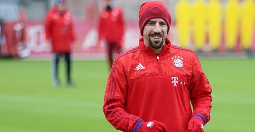 Ribery a punto de volver después de prolongadas lesiones. Foto FCB