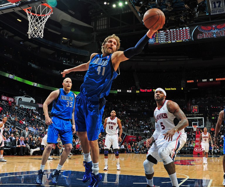 Dirk Nowitzki, ídolo en Dallas, es referente de Alemania en la NBA. Foto AFP/Getty