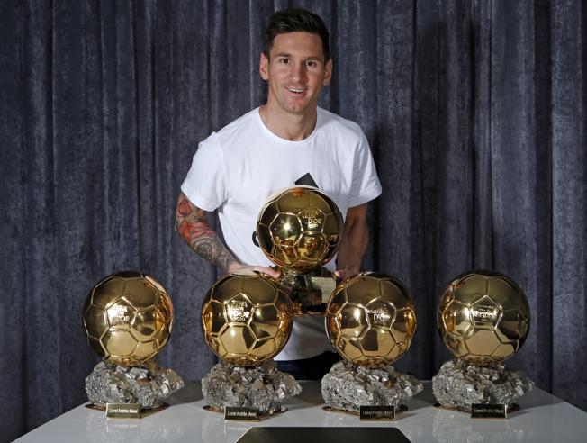 Messi 5 balones