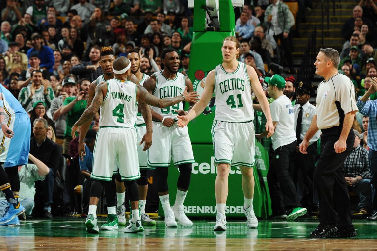 Los Celtics salieron triunfales sobre los Denver Nuggets. Foto NBAE/Getty/AFP Los Celtics salieron triunfales sobre los Denver Nuggets. Foto NBAE/Getty/AFP