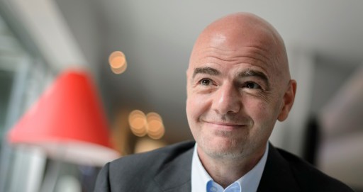 El candidato a la presidencia de la FIFA Gianni Infantino. Foto AFP