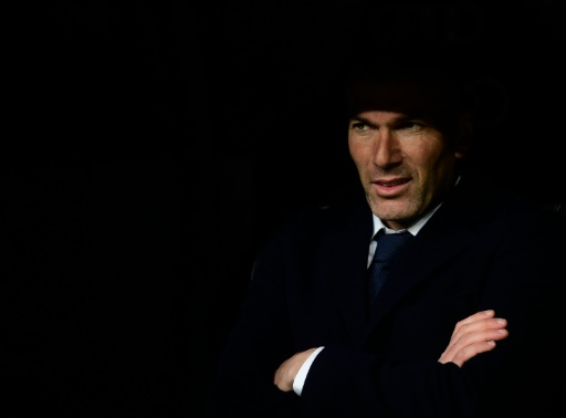El entrenador del Real Madrid, Zinedine Zidane.