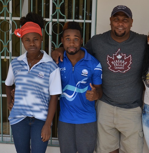 Cergia David, Omar Batís y Ramón Pileta fueron enviados por el COH a Cuba. Foto COH