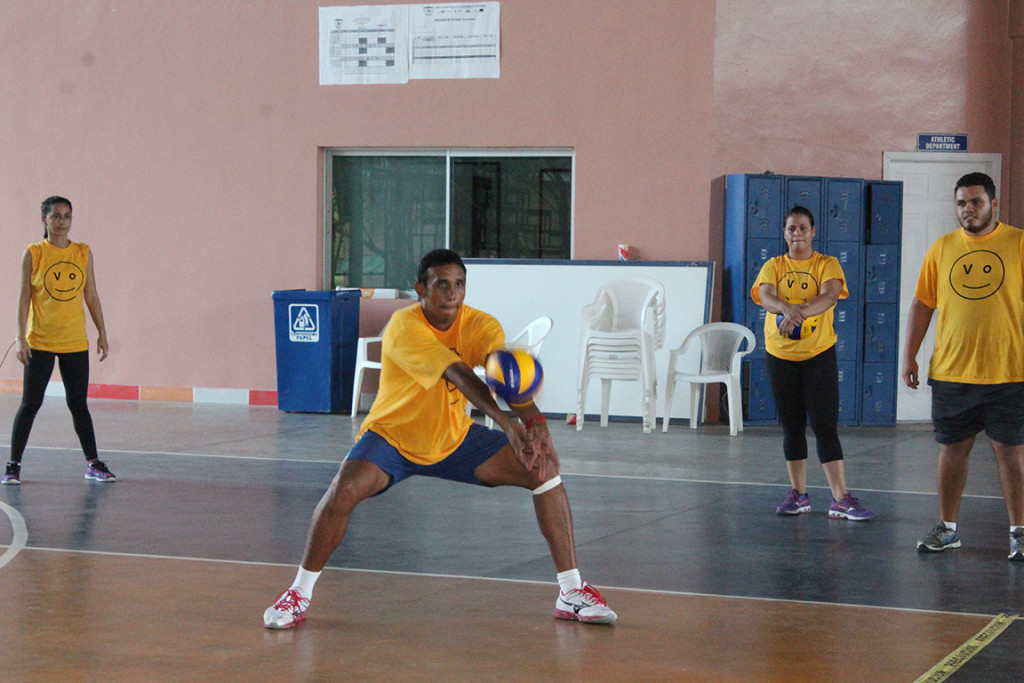 evaluado en recepción de balón. Foto HSI