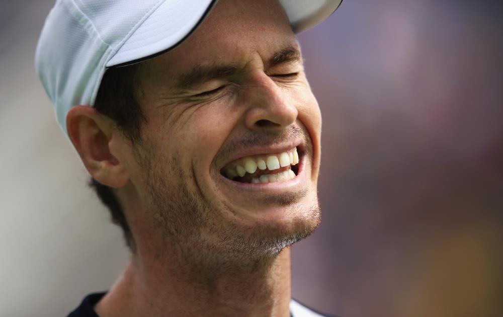 Murray extenuado después de vencer a Del Potro en la final Olímpica de tenis en los Juegos de Rio 2016. Foto Rio/Getty