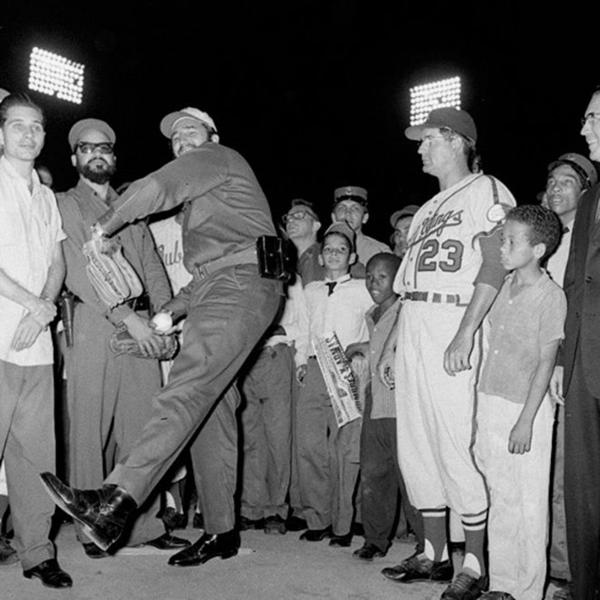 Fidel Castro cerró el flujo de peloteros cubanos a las Grandes Ligas de Estados Unidos. Foto AP