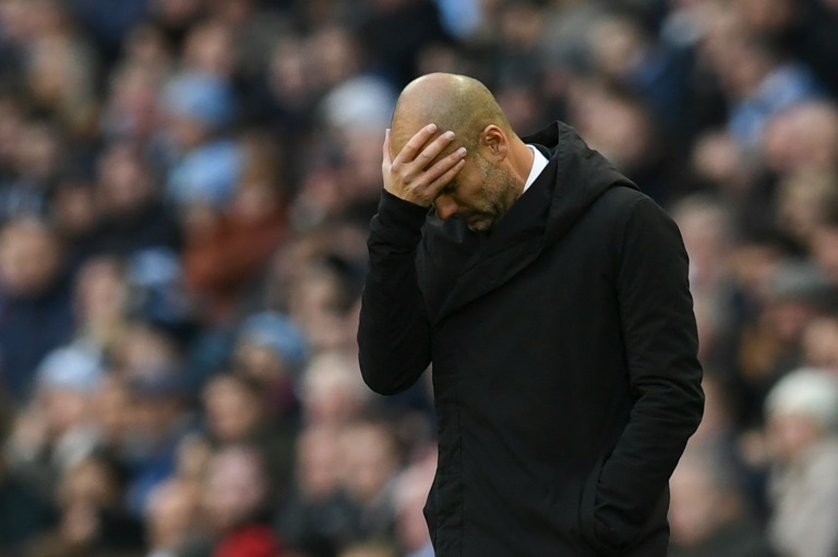Guardiola lamenta el cansancio. Foto AFP