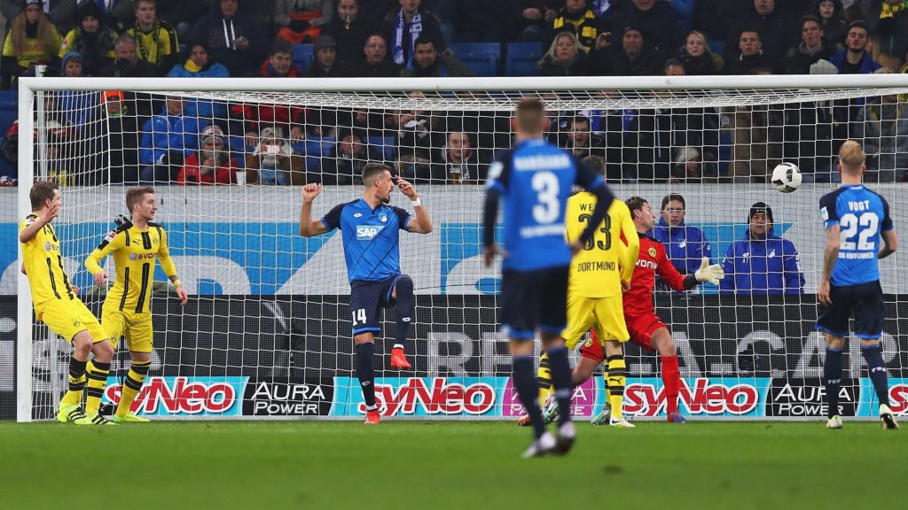 Hoffenheim mantiene su invicto intacto en la Bundesliga. Foto BL