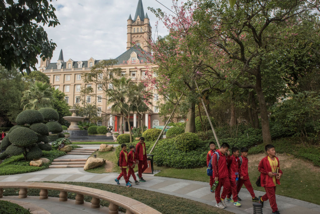 Las escuelas de fútbol son comunes ahora en China. Foto NYT