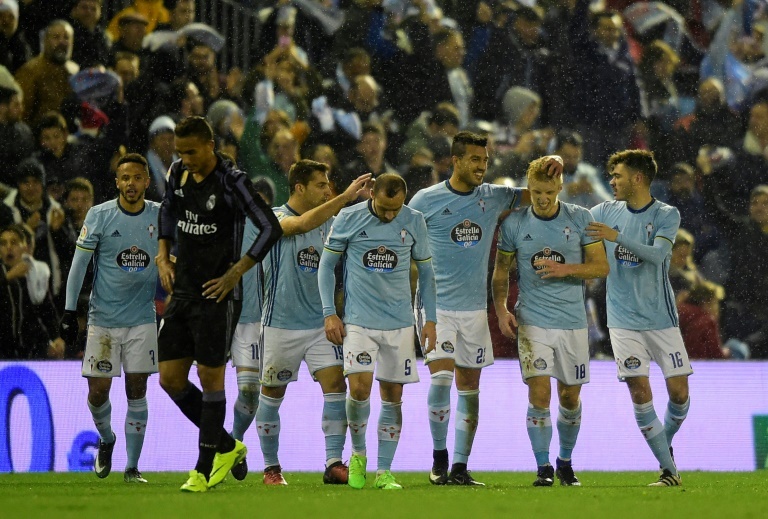 El Celta eliminó al Real Madrid en Balaídos. EFE