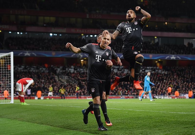 Robben fue el autor del segundo tanto. Foto AFP