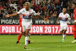 Olimpyque de Lyon derroto al Benfica en el ICC. Foto AFP