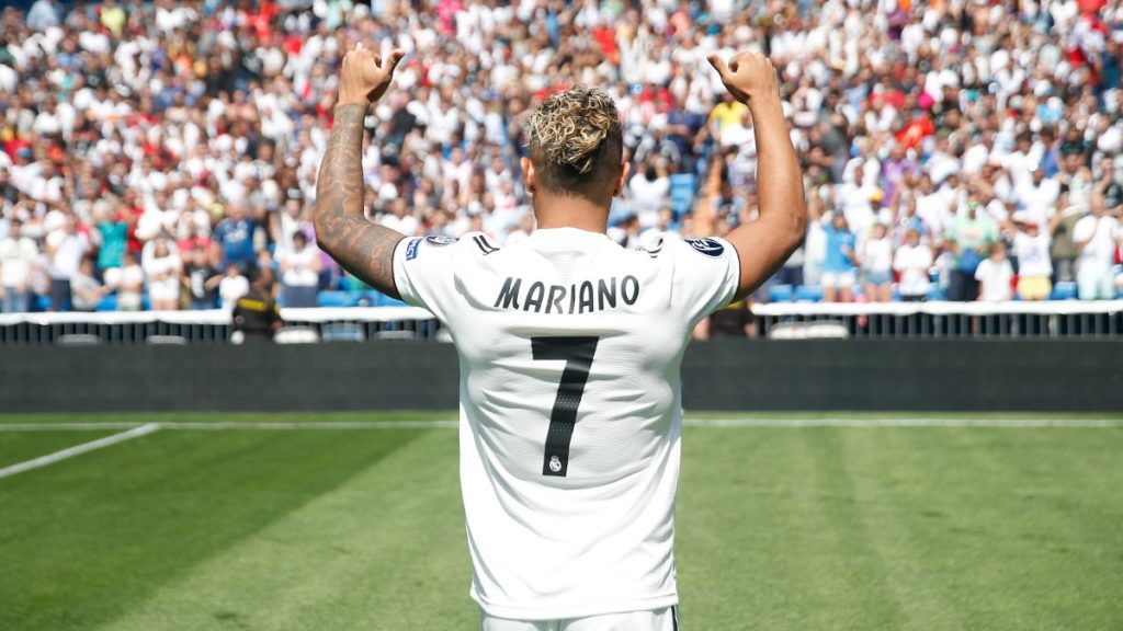 El Dominicano-Español Mariano Díaz fue presentado como la nueva contratació merengue. Foto Twitter
