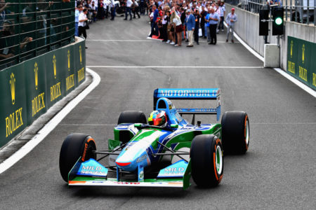 La escudería Mercedes forma parte de Mick Schumacher. Foto Getty