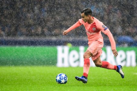 El centrocampista brasileño del Barcelona Philippe Coutinho