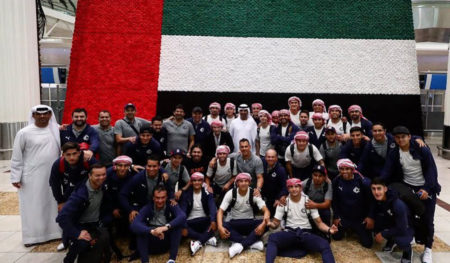 Chivas arribó a Al Ain, Emiratos Árabes par el Mundial de Clubes. Foto EFE