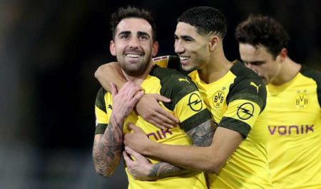Paco Alcácer sigue en racha goleadora con el BVB. Foto EFE