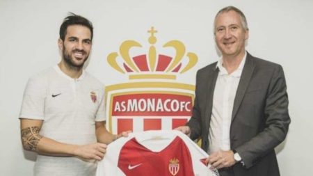 Cesc se reencontrará con Henry en el Mónaco de la Ligue1. Foto ASM