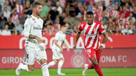 Real Madrid cayó derrotado ante Girona por la fecha 24 de Laliga. Foto Getty