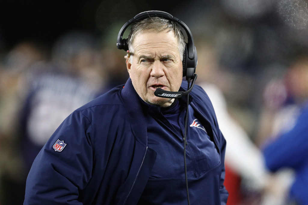 Bill Belichick, una leyenda en la NFL. Foto Getty