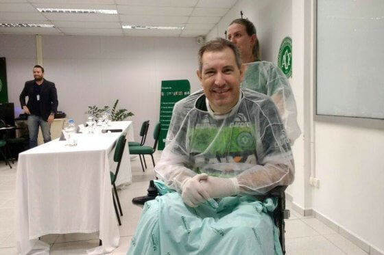 Rafael Henzel fue uno de los cuatro sobrevivientes a la tragedia aérea