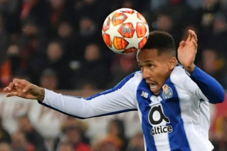 Éder Militao, en un partido de la Liga de Campeones