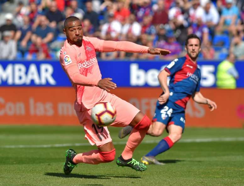 Boateng jugó su segundo juego con el Barcelona en LaLiga