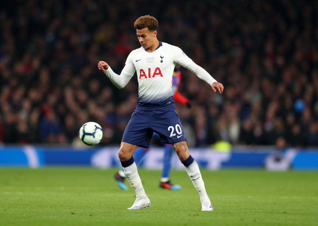 Dele Alli se fracturó una mano. Foto THFC