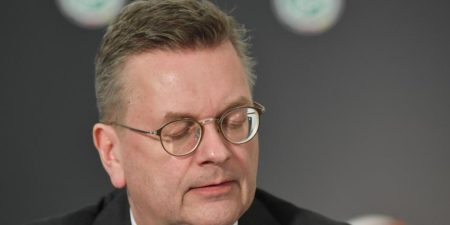 Reinhard Grindel, ex presidente de la Federación alemana de Fútbol.