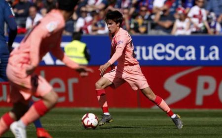 Riqui Puig fue de lo más destacado del Barcelona. Foto FCB