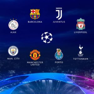 Los cuartos de final de la UEFA Champions League.