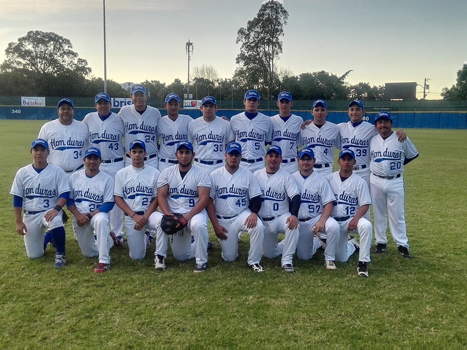 Una foto del recuerdo de la Selección de Honduras. Foto cortesía
