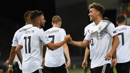 Alemania fue mucho para los daneses. Foto DFB