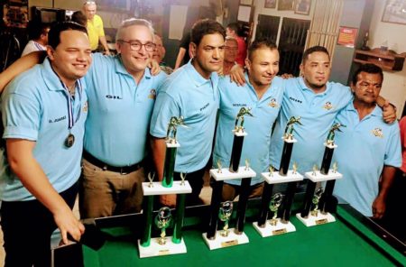 Los jugadores mejor ranqueados del último tyorneo que realizó la AIJBH.