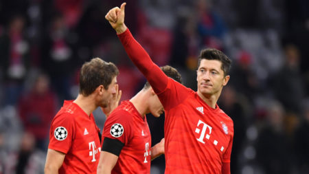 Robert Lewandowski es el comandante en la parte de ataque del Bayern. Foto Getty