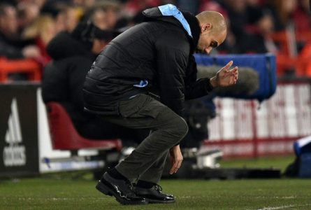 Pep Guardiola vive las horas mas oscuras desde que llegó al City