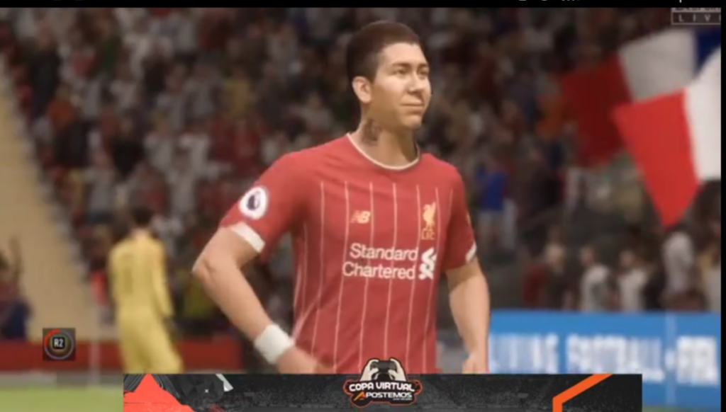 Adán Elvir ganó el tercer lugar de la Copa Virtual con el Liverpool. Foto APOSTEMOS HN