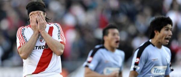 River Plate se fue a la B. Foto EFE