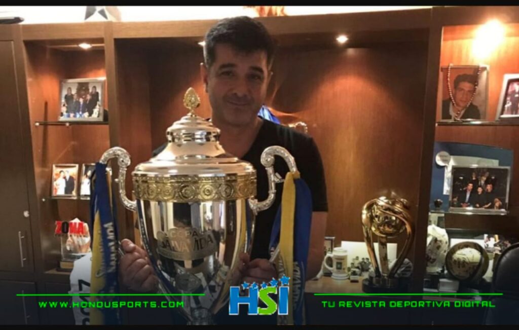 Diego Vázquez ha ganado 5 trofeos de Liga con Motagua.|Diego Vázquez ha ganado 5 trofeos de Liga con Motagua