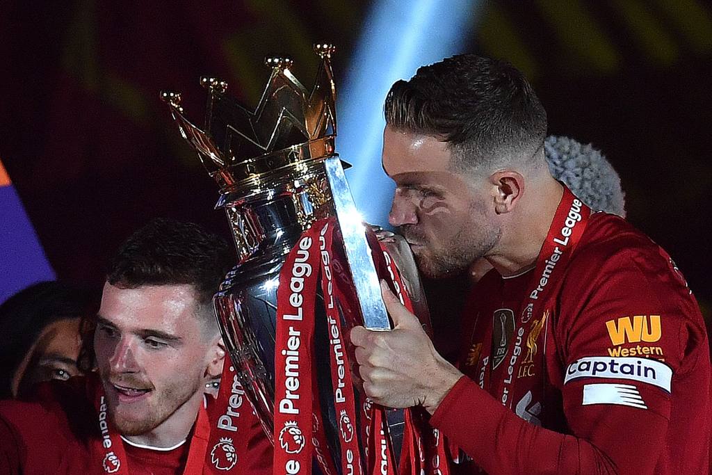 Jordan Henderson del Liverpool, mejor jugador de la Premier 2020
