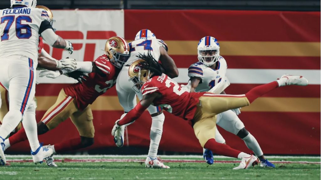 Bills se lleva el triunfo en MNF en la casa provisional de 49ers