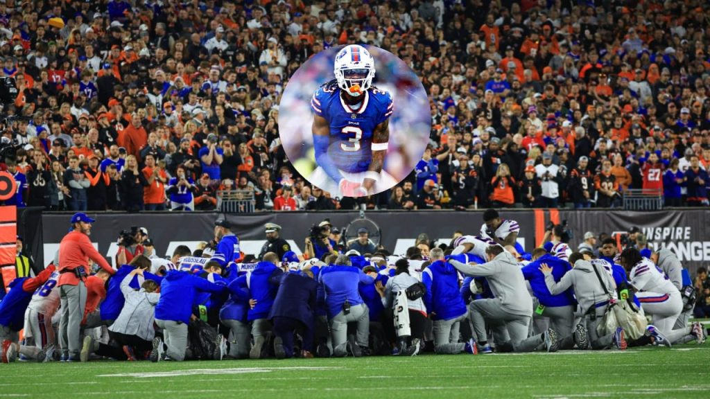 VIDEO: Damar Hamlin es revivido en pleno juego de NFL