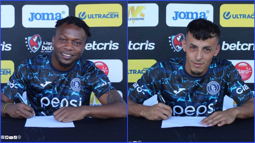 Oficial: Kevin Álvarez y Cristian Gutiérrez estampan su firma con Motagua