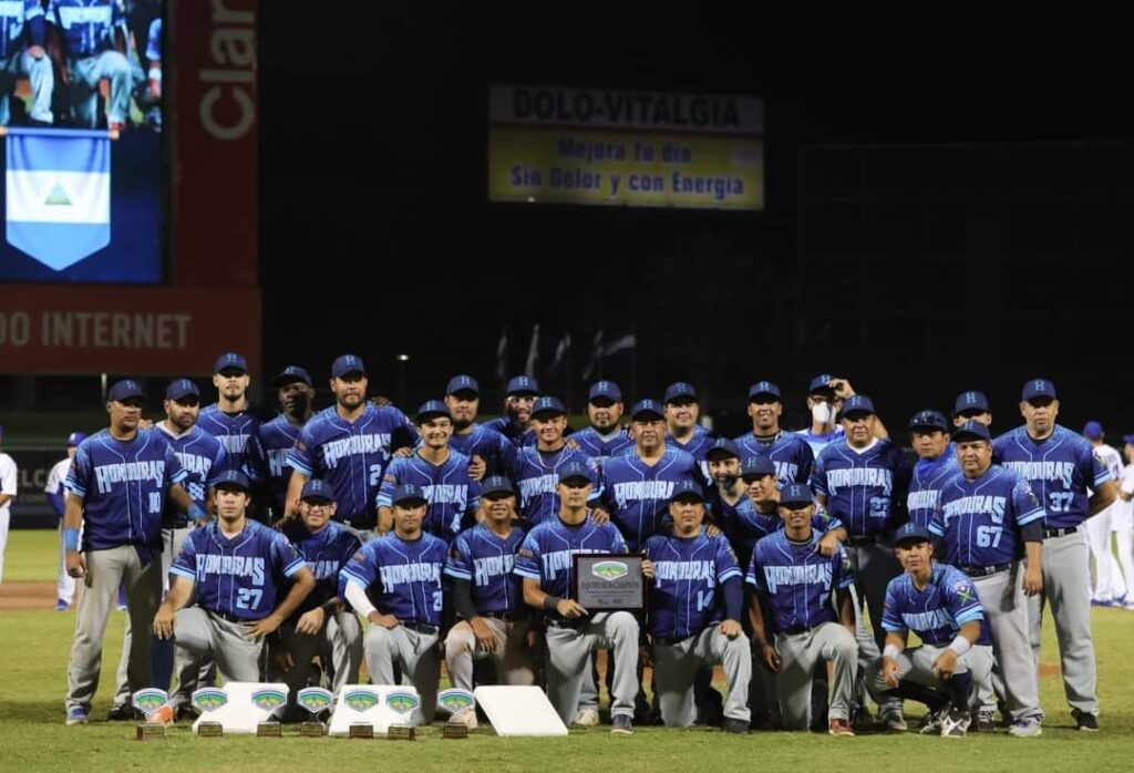 HONDURAS, orgulloso segundo lugar del béisbol en C.A.